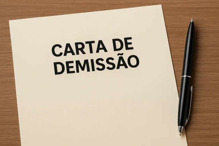 Carta de demissão