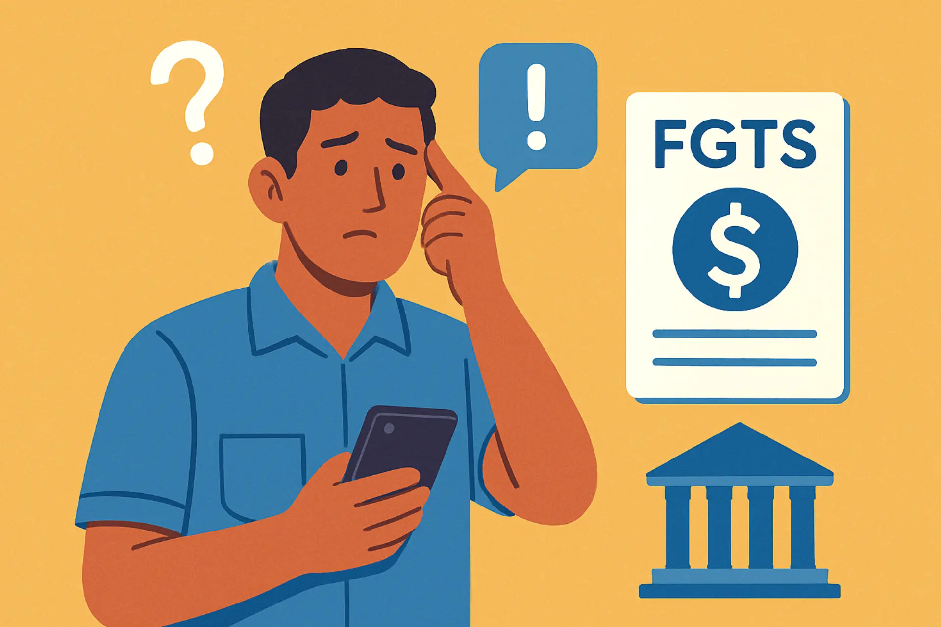 sacar FGTS retido