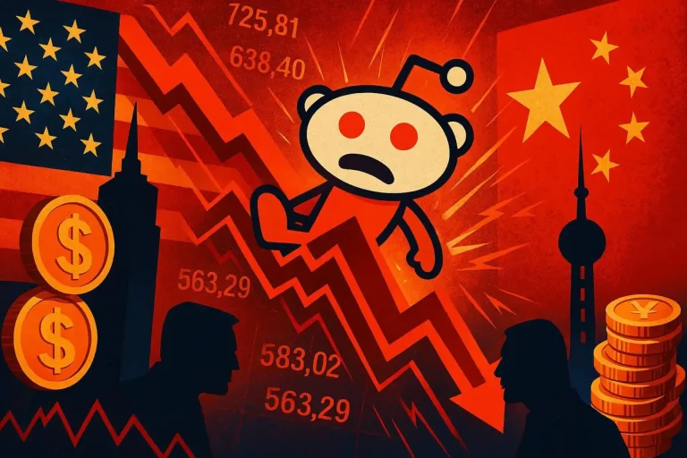 As ações do Reddit caem 4,7% enquanto ameaça de tarifas agita os mercados