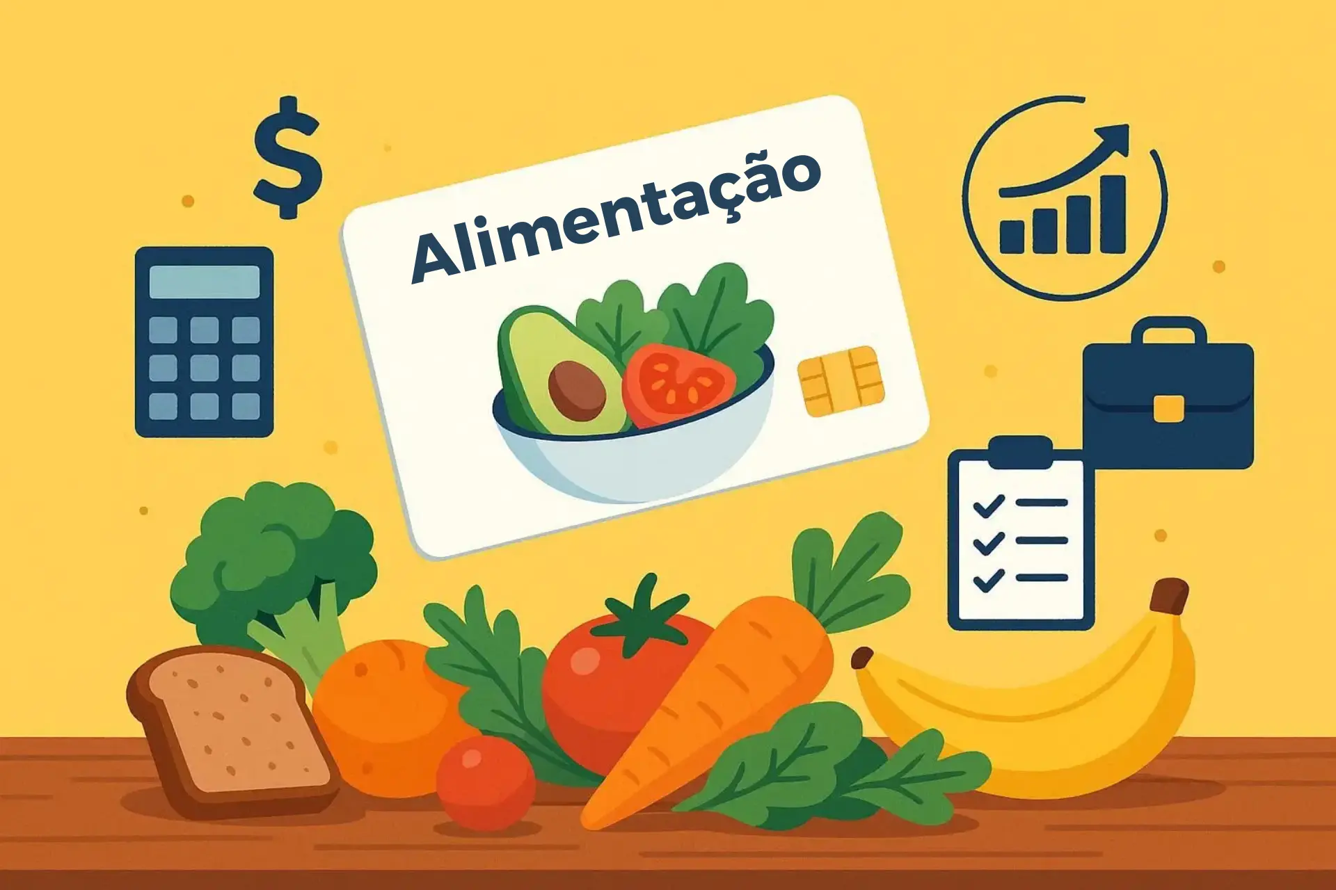 Cartão alimentação
