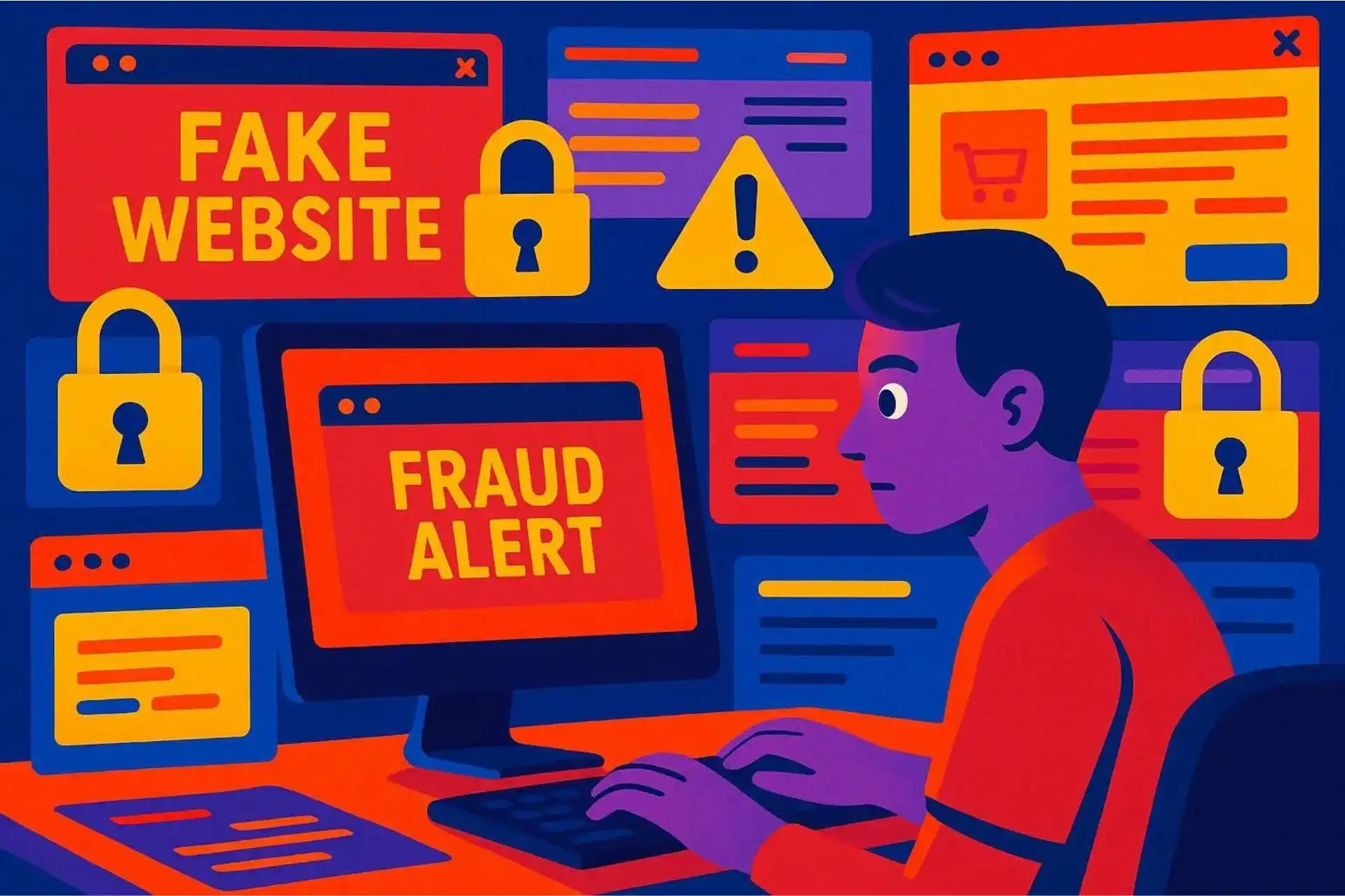 Como identificar um site falso e evitar cair em golpes online