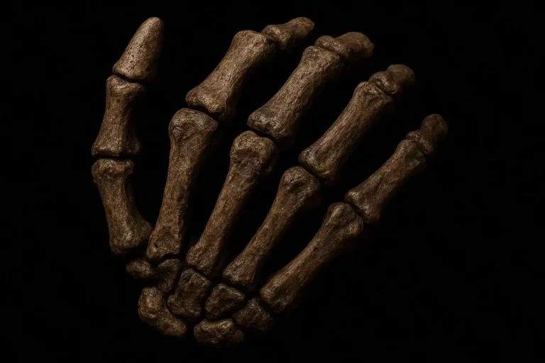 Mãos fossilizadas de 1,5 milhão de anos desafiam ideias sobre humanos