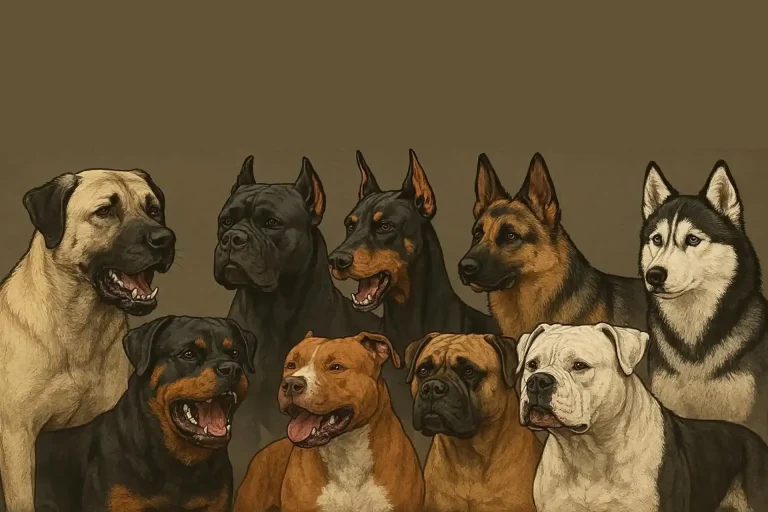Raças de cães com mordida poderosa e cuidados essenciais
