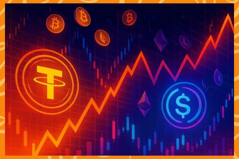 Tether e Circle fortalecem mercado com US$ 1,75 bi após queda de tarifas